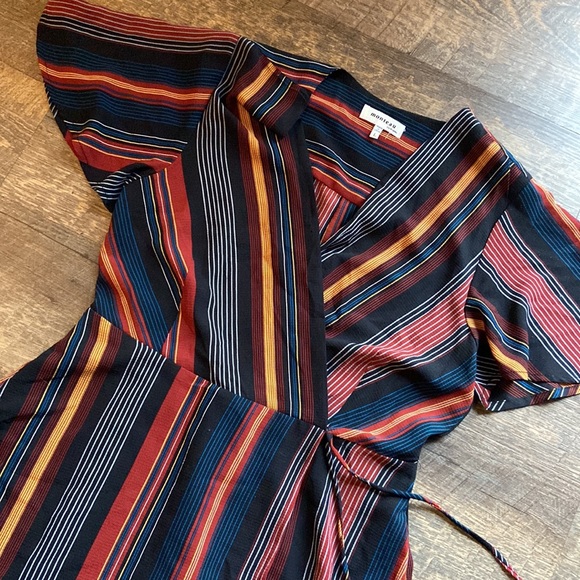 Wrap Mini Dress | Academia - Picture 2 of 7